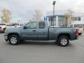 2008 Stealth Gray Metallic GMC Sierra 1500 SLE Extended Cab 4x4  photo #3
