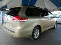 2011 Sandy Beach Metallic Toyota Sienna LE  photo #4