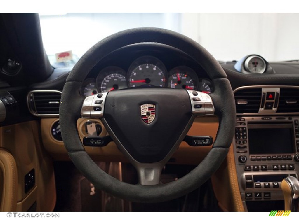 2008 Porsche 911 Turbo Coupe Steering Wheel Photos