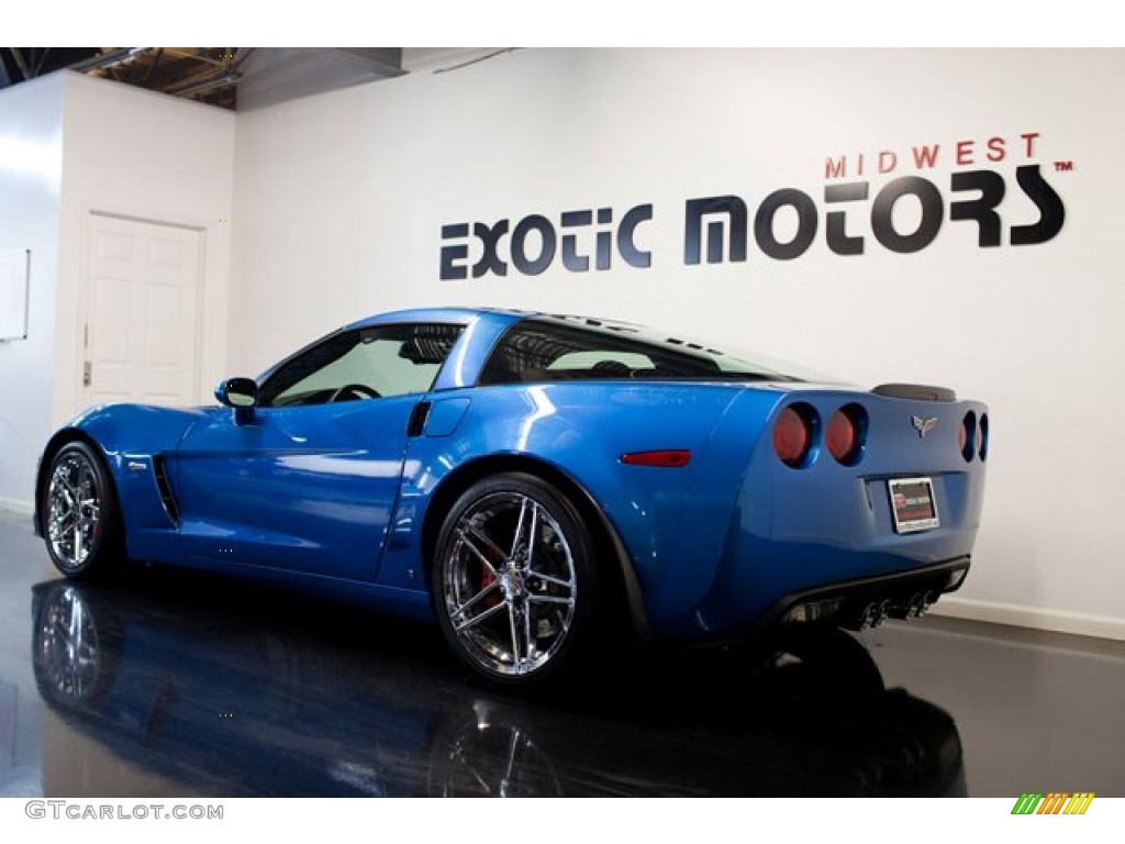 2008 Corvette Z06 - Jetstream Blue Metallic / Ebony photo #5