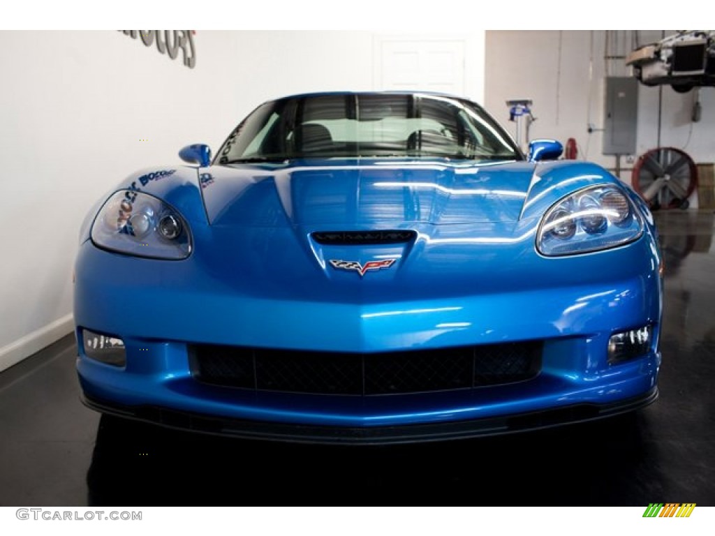 2008 Corvette Z06 - Jetstream Blue Metallic / Ebony photo #11