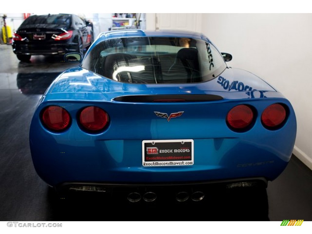 2008 Corvette Z06 - Jetstream Blue Metallic / Ebony photo #14