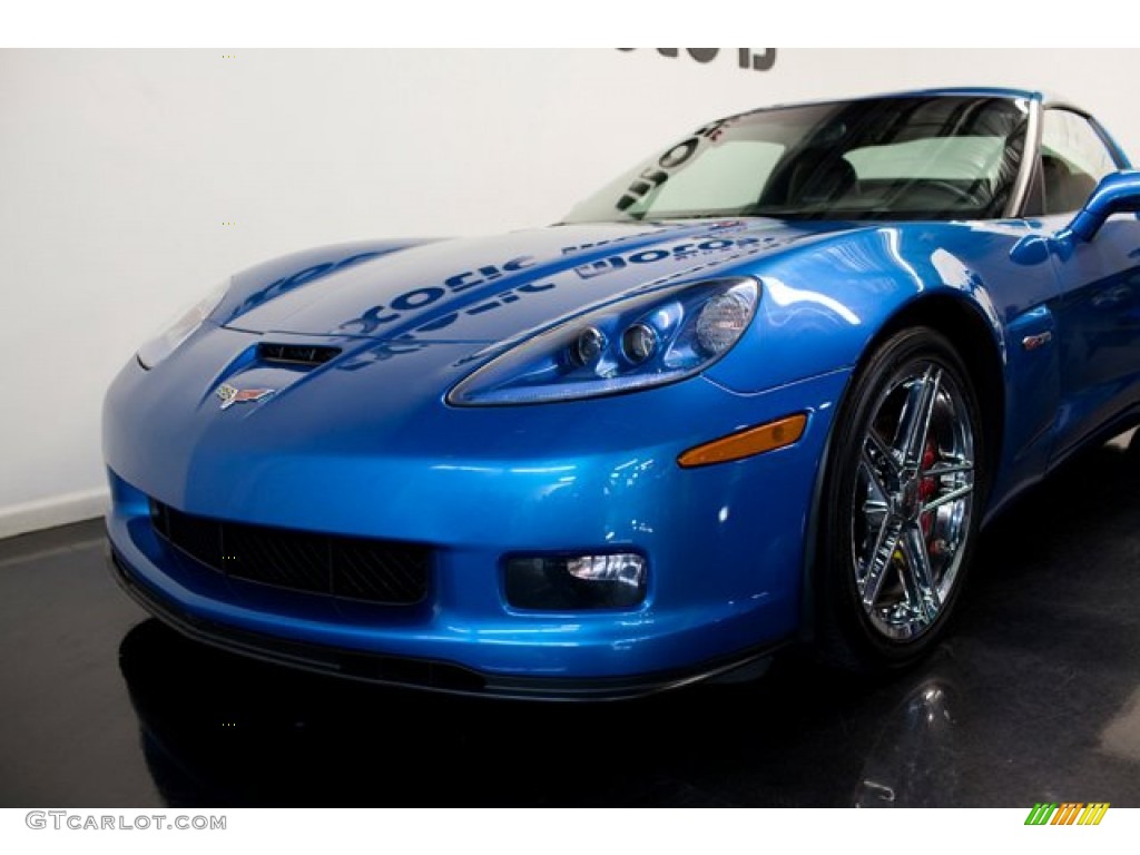 2008 Corvette Z06 - Jetstream Blue Metallic / Ebony photo #17