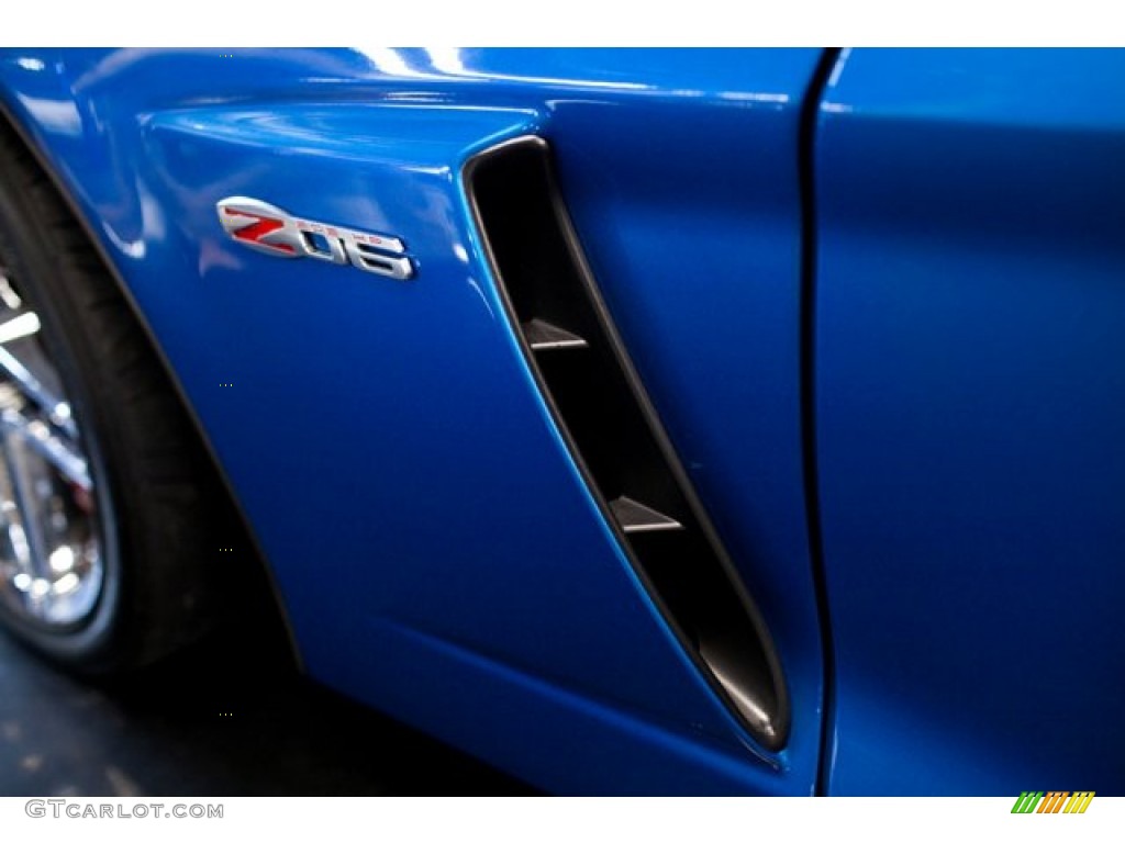 2008 Corvette Z06 - Jetstream Blue Metallic / Ebony photo #22