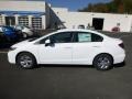 Taffeta White - Civic LX Sedan Photo No. 6