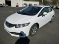 Taffeta White - Civic LX Sedan Photo No. 7