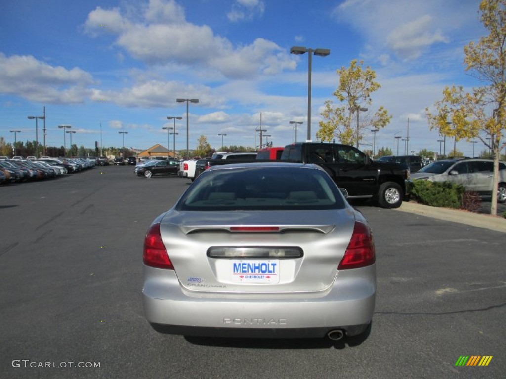 2007 Grand Prix Sedan - Liquid Silver Metallic / Ebony photo #5