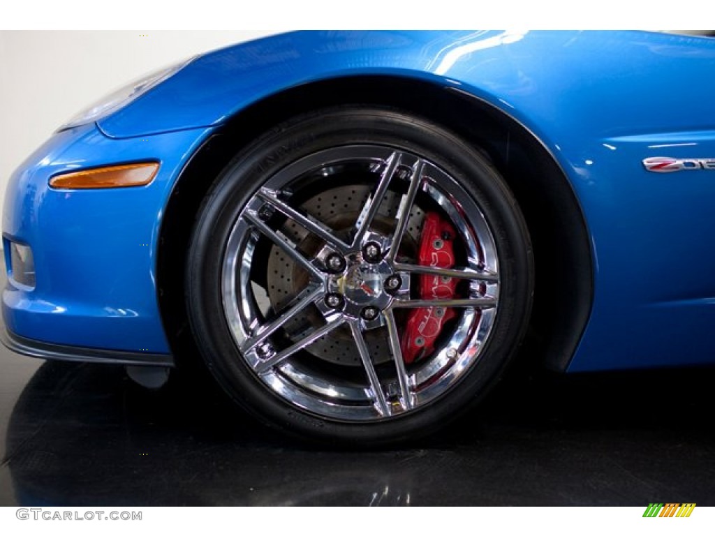 2008 Corvette Z06 - Jetstream Blue Metallic / Ebony photo #30