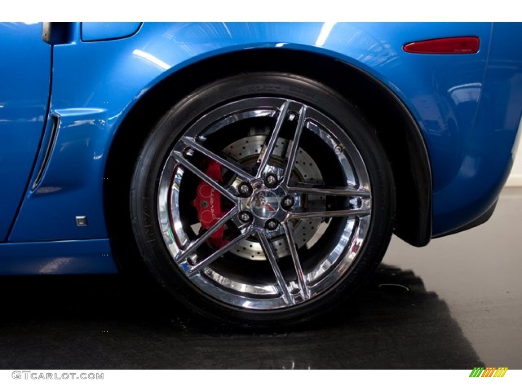 2008 Corvette Z06 - Jetstream Blue Metallic / Ebony photo #31