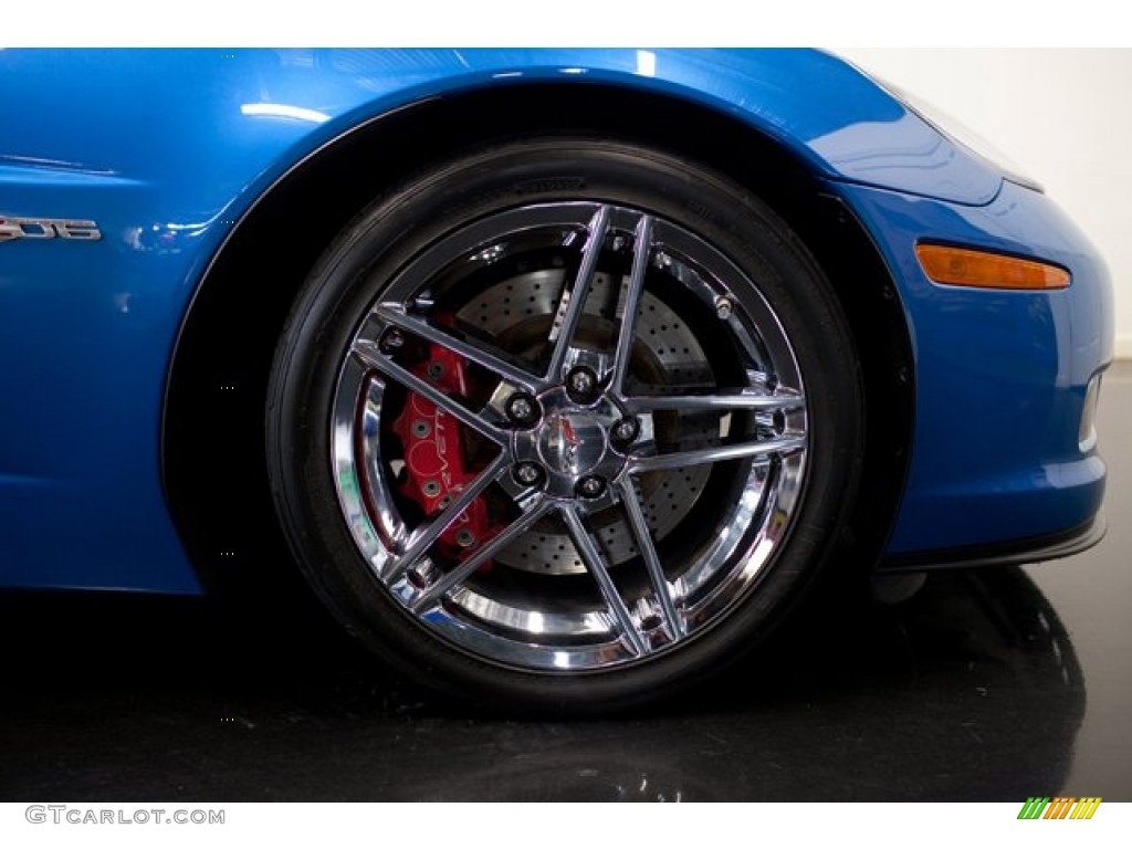 2008 Corvette Z06 - Jetstream Blue Metallic / Ebony photo #33