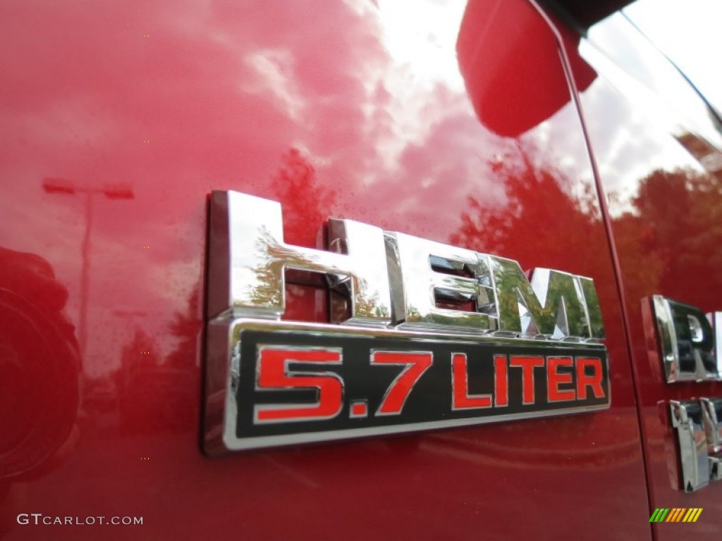 2014 1500 Express Quad Cab - Deep Cherry Red Crystal Pearl / Black/Diesel Gray photo #6