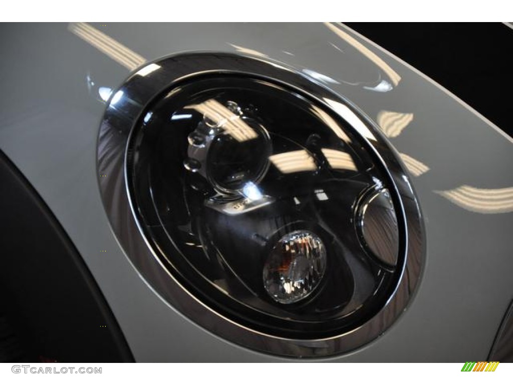 2014 Cooper S Convertible - Ice Blue / Carbon Black photo #5