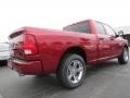 Deep Cherry Red Crystal Pearl - 1500 Express Quad Cab Photo No. 3