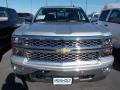 2014 Silver Ice Metallic Chevrolet Silverado 1500 LTZ Crew Cab 4x4  photo #6