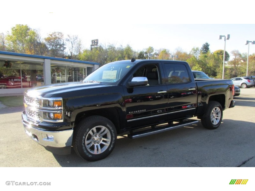 Black Chevrolet Silverado 1500