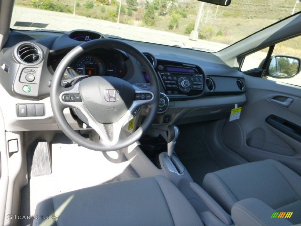Gray Interior 2013 Honda Insight LX Hybrid Photo #87127623