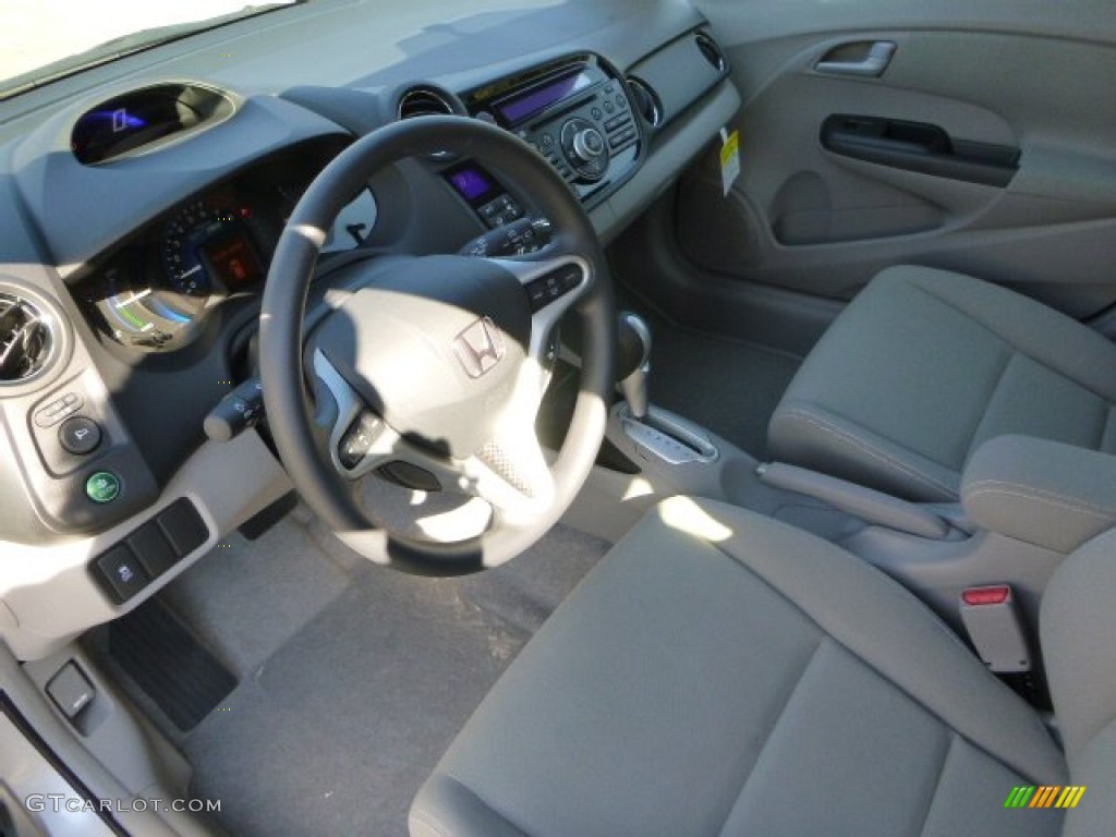 Gray Interior 2013 Honda Insight LX Hybrid Photo #87127689