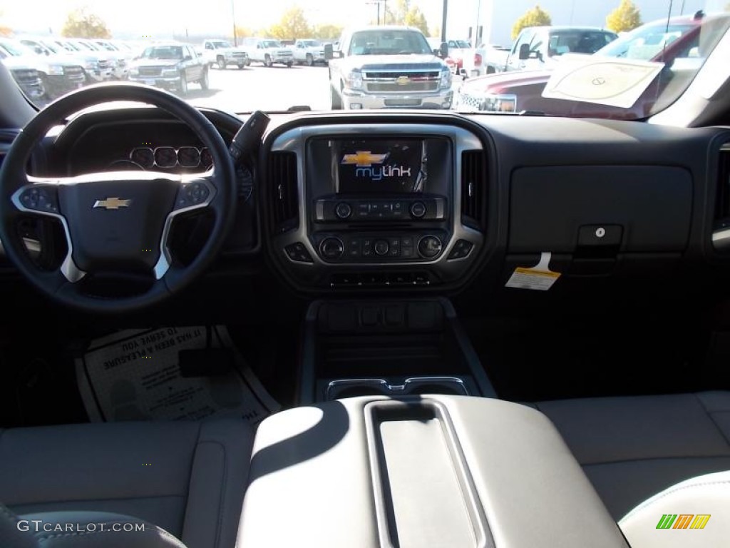 2014 Silverado 1500 LTZ Crew Cab 4x4 - Black / Jet Black/Dark Ash photo #9