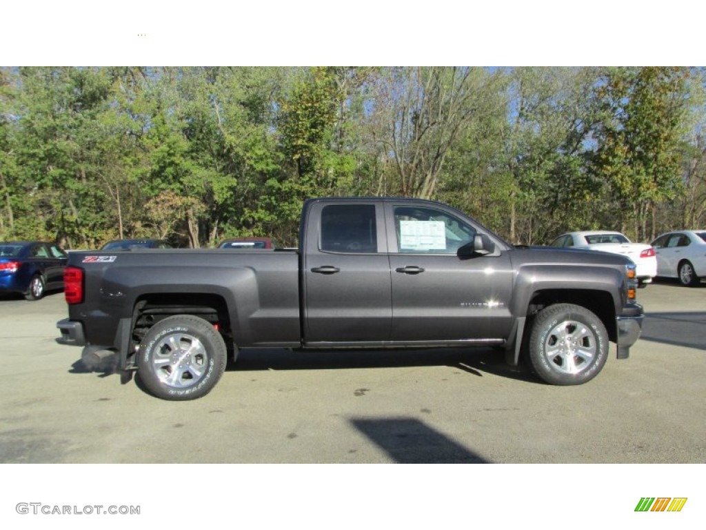 2014 Silverado 1500 LTZ Z71 Double Cab 4x4 - Tungsten Metallic / Jet Black photo #8