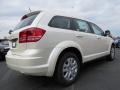 2014 Pearl White Tri-Coat Dodge Journey Amercian Value Package  photo #3
