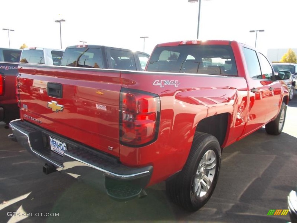 2014 Silverado 1500 LT Crew Cab 4x4 - Victory Red / Jet Black photo #2