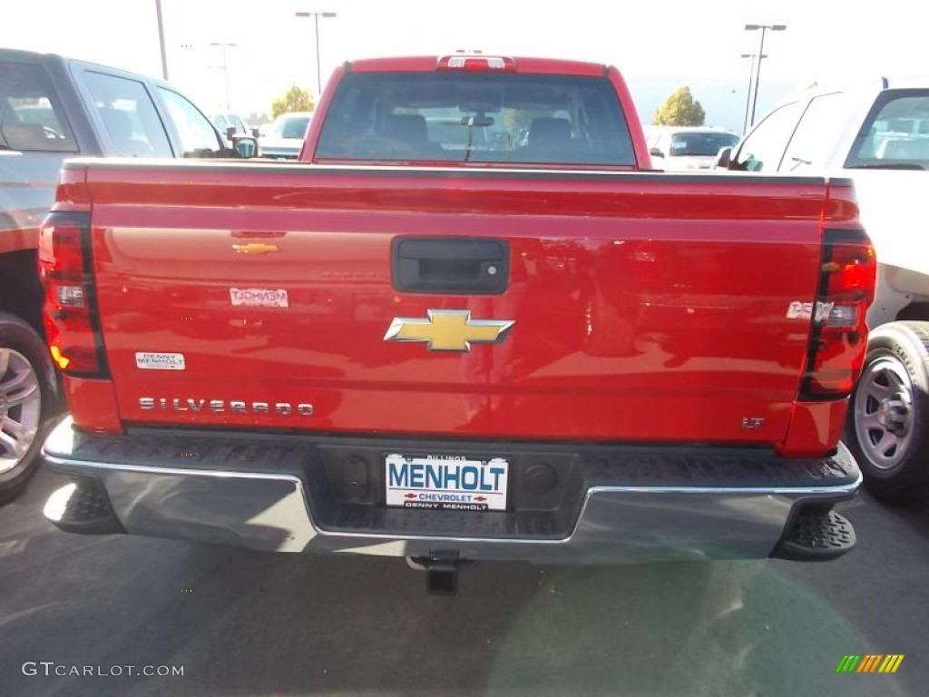 2014 Silverado 1500 LT Crew Cab 4x4 - Victory Red / Jet Black photo #3