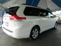 2011 Super White Toyota Sienna LE  photo #4