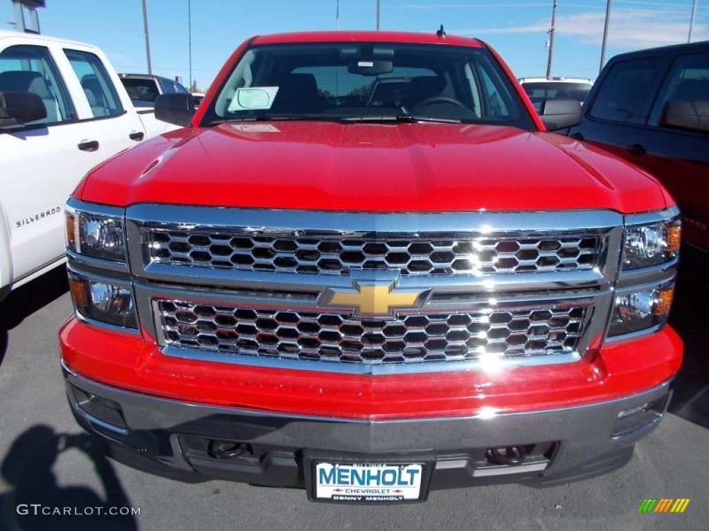 2014 Silverado 1500 LT Crew Cab 4x4 - Victory Red / Jet Black photo #5