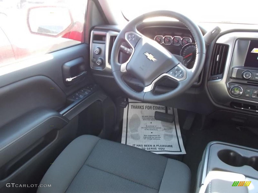 2014 Silverado 1500 LT Crew Cab 4x4 - Victory Red / Jet Black photo #8