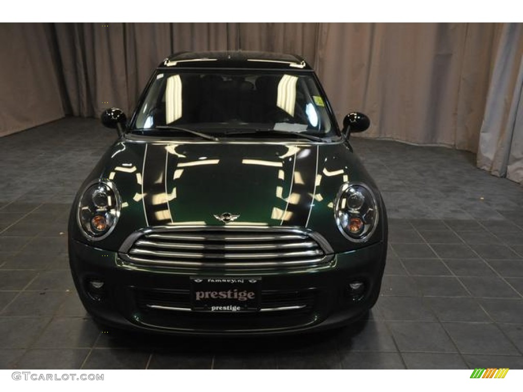 2014 Cooper Clubman - British Racing Green II Metallic / Carbon Black photo #3