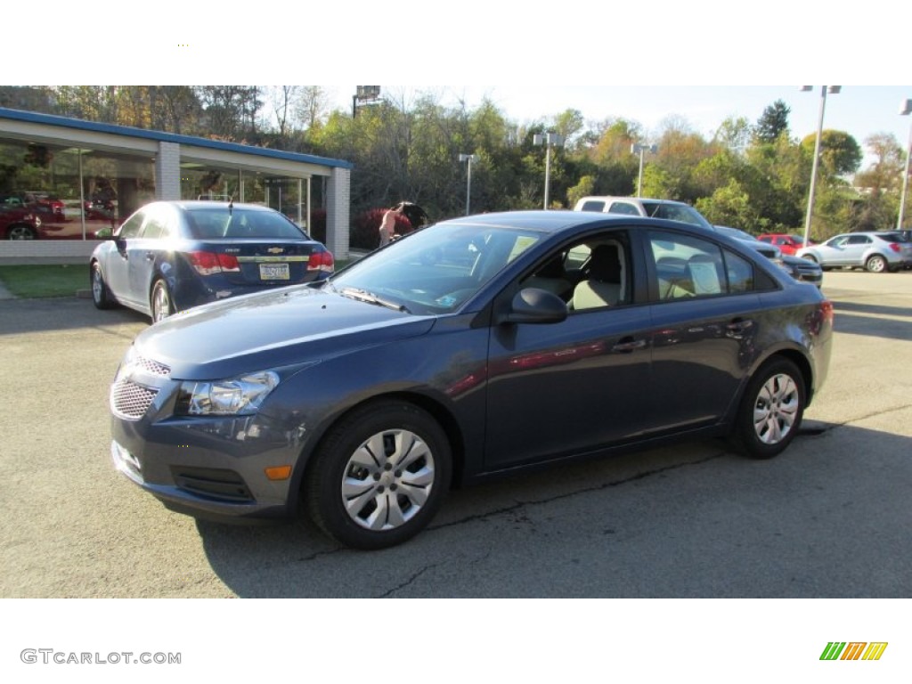 2014 Cruze LS - Atlantis Blue Metallic / Jet Black/Medium Titanium photo #1