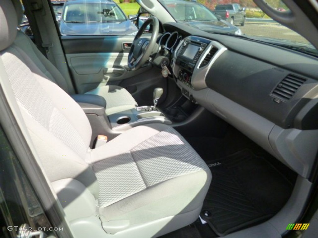 2013 Tacoma V6 SR5 Double Cab 4x4 - Spruce Green Mica / Graphite photo #8