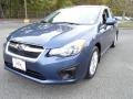 Marine Blue Pearl - Impreza 2.0i Premium 4 Door Photo No. 1