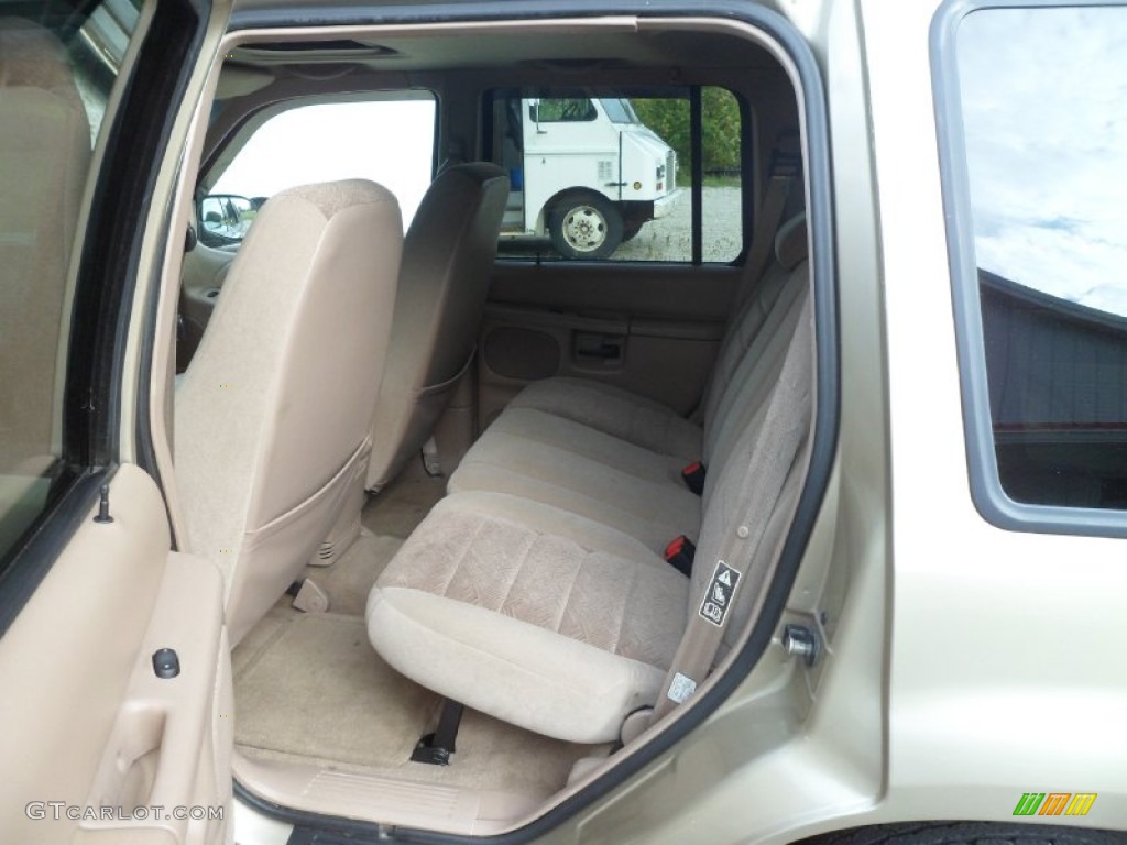 2000 Explorer XLT 4x4 - Harvest Gold Metallic / Medium Prairie Tan photo #22