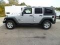 Bright Silver Metallic - Wrangler Unlimited X 4x4 Photo No. 1