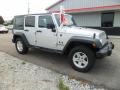 Bright Silver Metallic 2007 Jeep Wrangler Unlimited X 4x4 Exterior