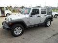 Bright Silver Metallic - Wrangler Unlimited X 4x4 Photo No. 8