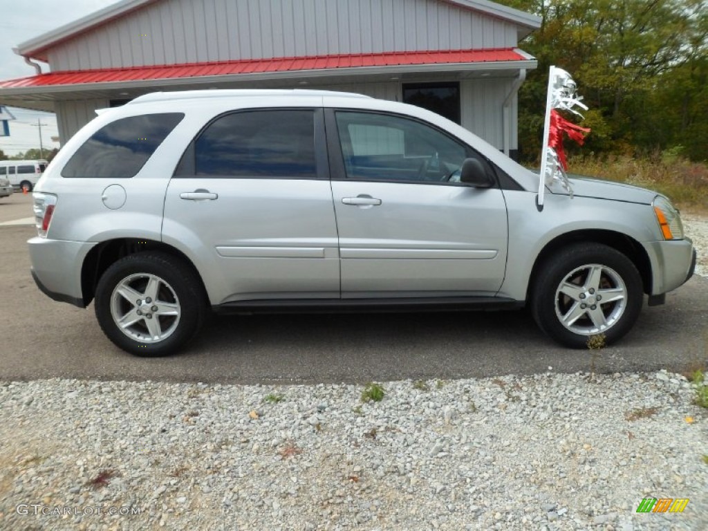 2005 Equinox LT AWD - Galaxy Silver Metallic / Light Gray photo #2