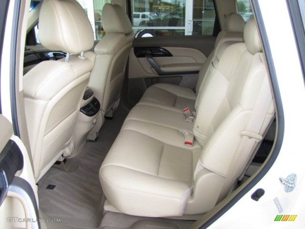 2007 MDX Sport - Aspen White Pearl / Parchment photo #4