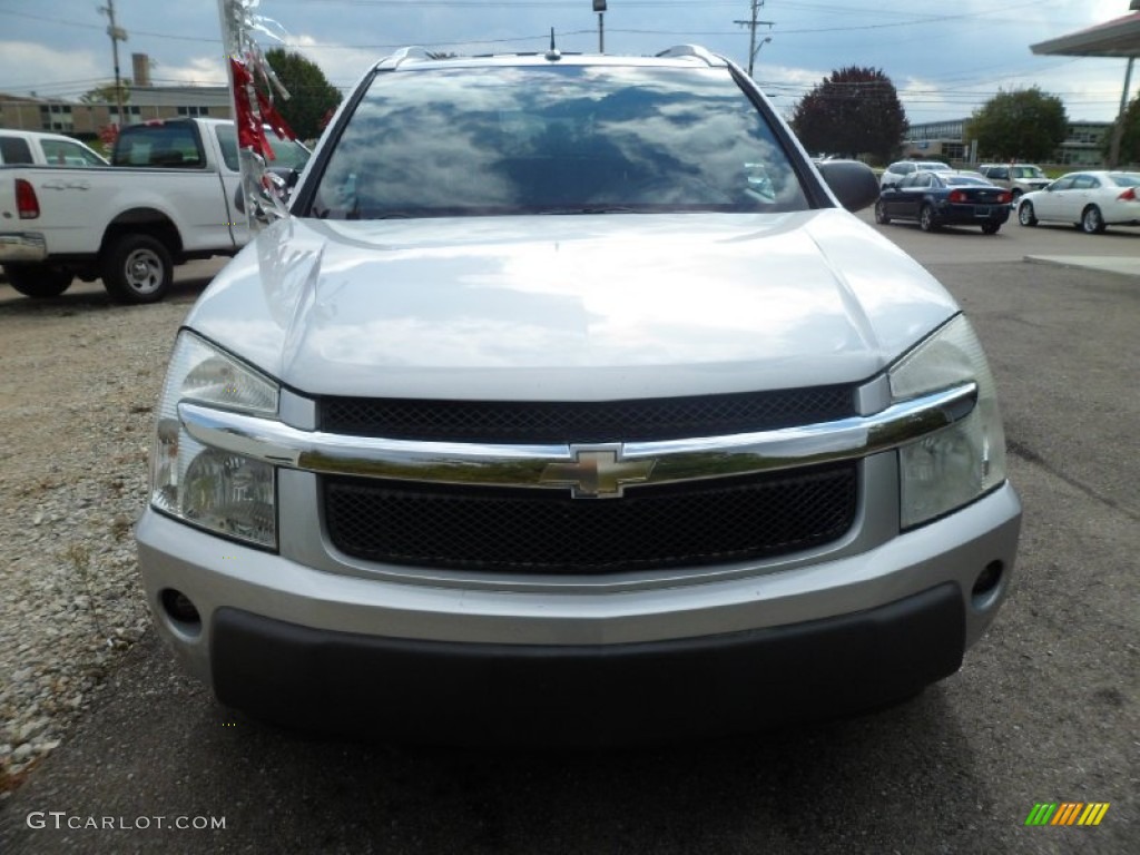 2005 Equinox LT AWD - Galaxy Silver Metallic / Light Gray photo #3