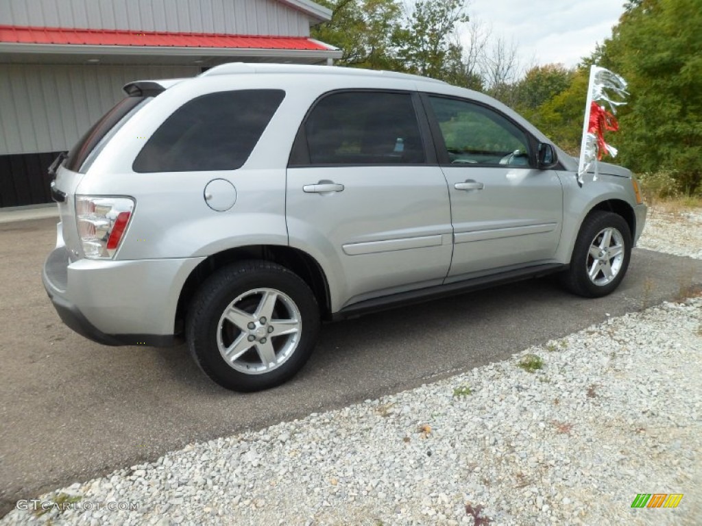 2005 Equinox LT AWD - Galaxy Silver Metallic / Light Gray photo #6