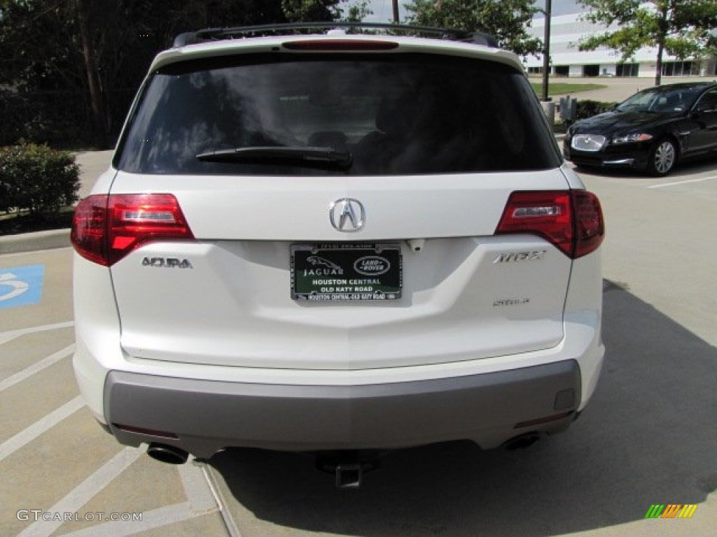 2007 MDX Sport - Aspen White Pearl / Parchment photo #9