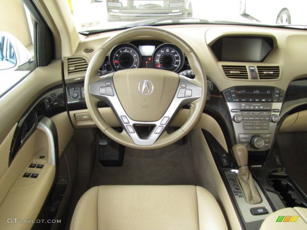 2007 MDX Sport - Aspen White Pearl / Parchment photo #13