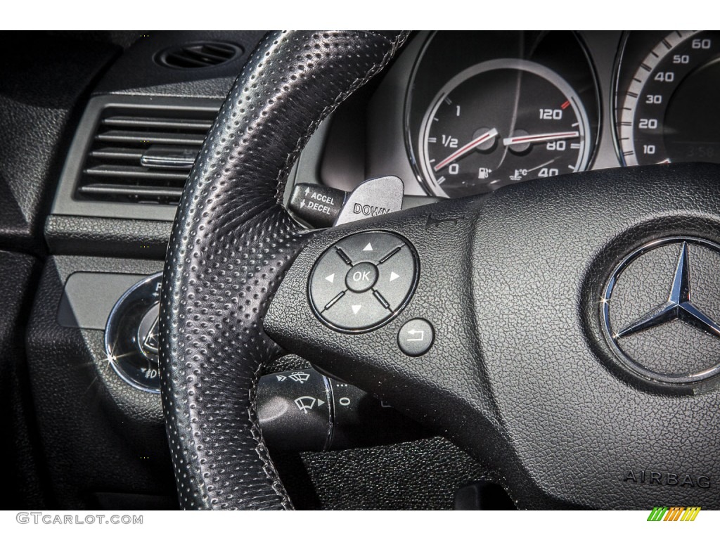 2010 C 63 AMG - Iridium Silver Metallic / Black photo #17