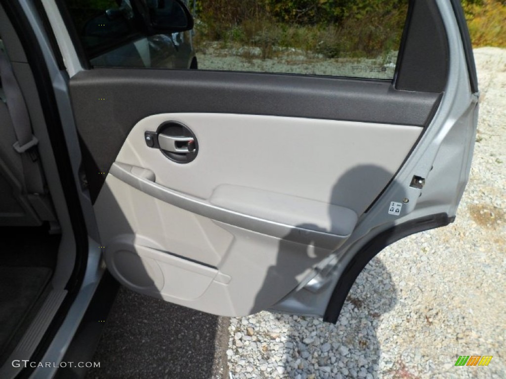 2005 Equinox LT AWD - Galaxy Silver Metallic / Light Gray photo #17