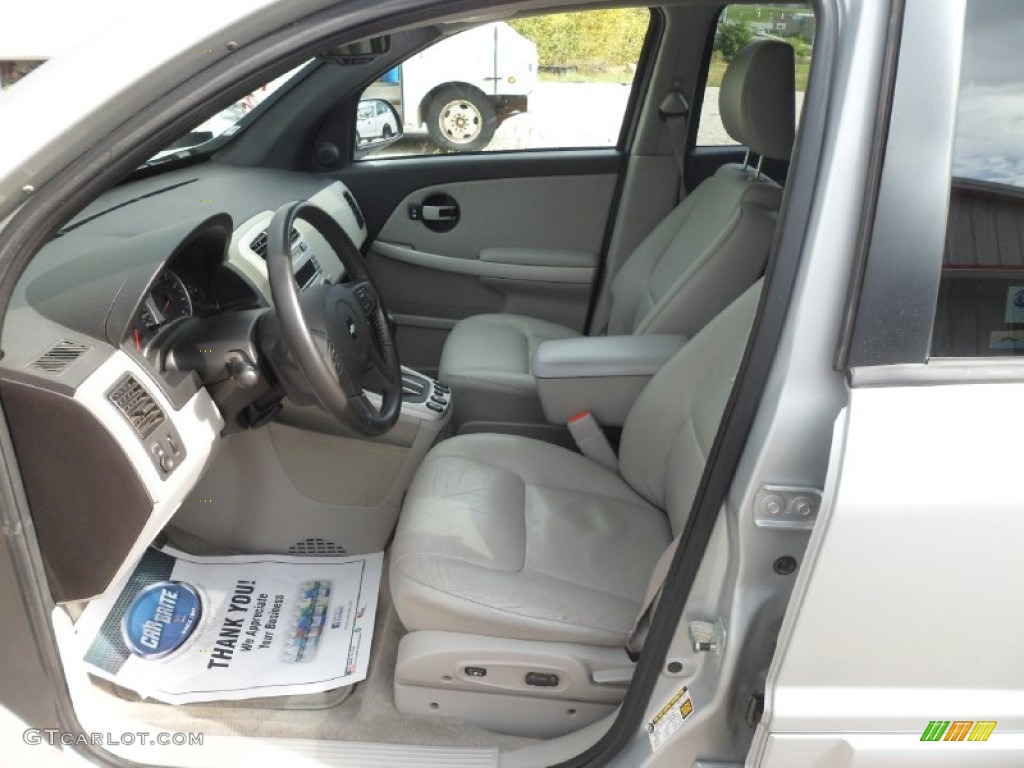 2005 Equinox LT AWD - Galaxy Silver Metallic / Light Gray photo #26
