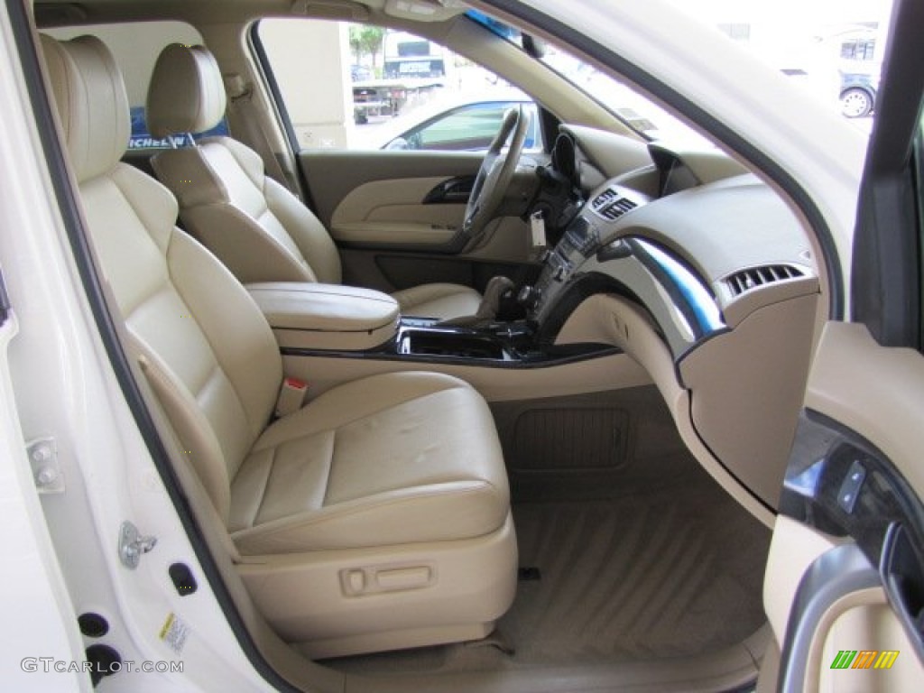 2007 MDX Sport - Aspen White Pearl / Parchment photo #31