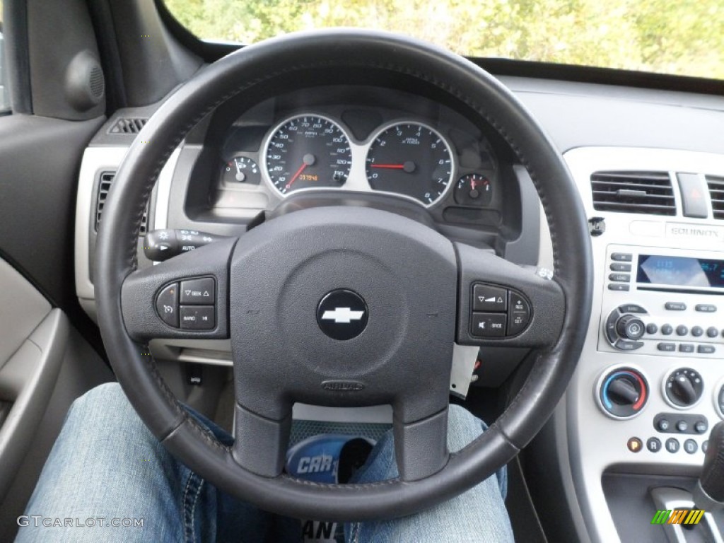 2005 Equinox LT AWD - Galaxy Silver Metallic / Light Gray photo #35