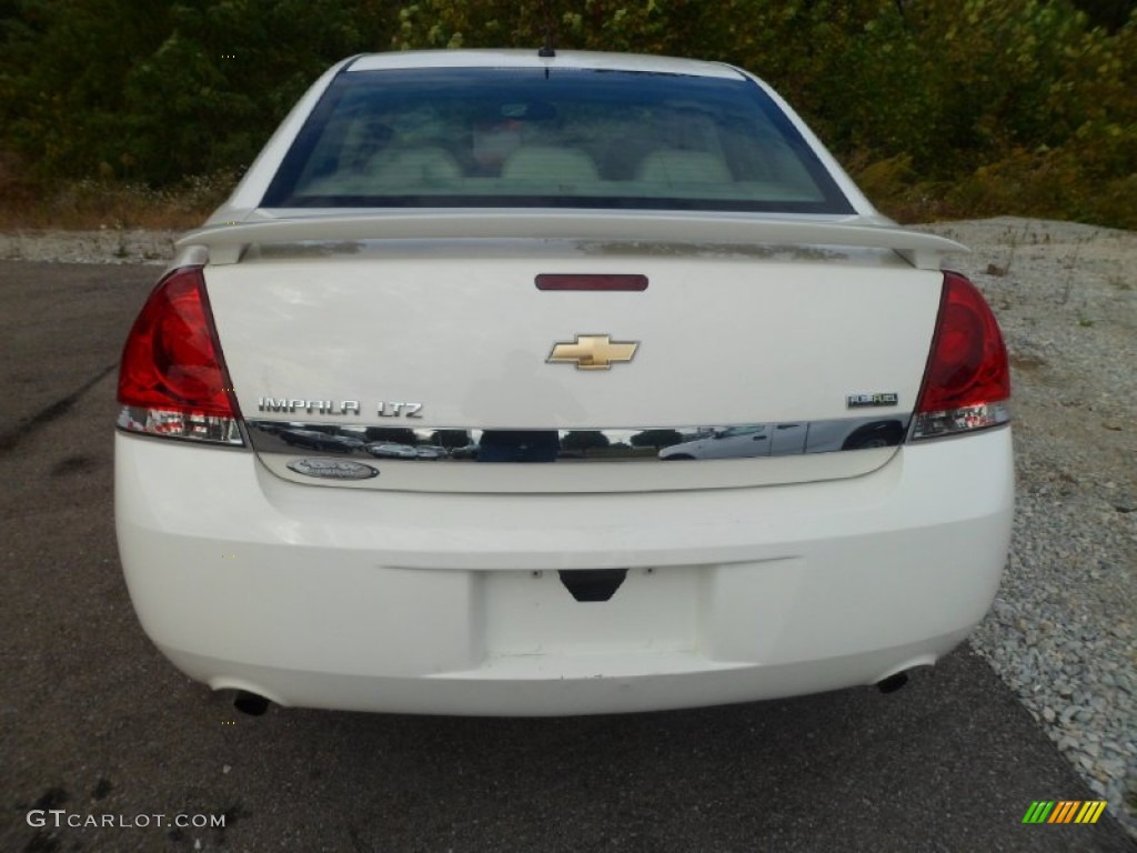 2008 Impala LTZ - White / Neutral Beige photo #4