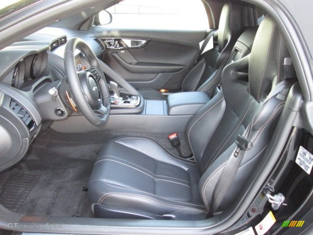 2014 Jaguar F-TYPE V8 S Front Seat Photo #87134192